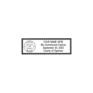 Mobile Michigan Notary Stamp